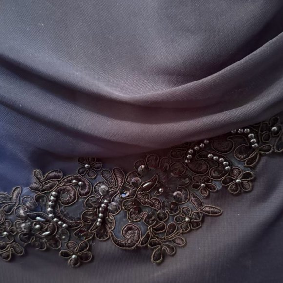 Alex Evenings Women's Plus Size Long Sleeve Sweetheart Neckline Dress size 18 - Picture 9 of 11